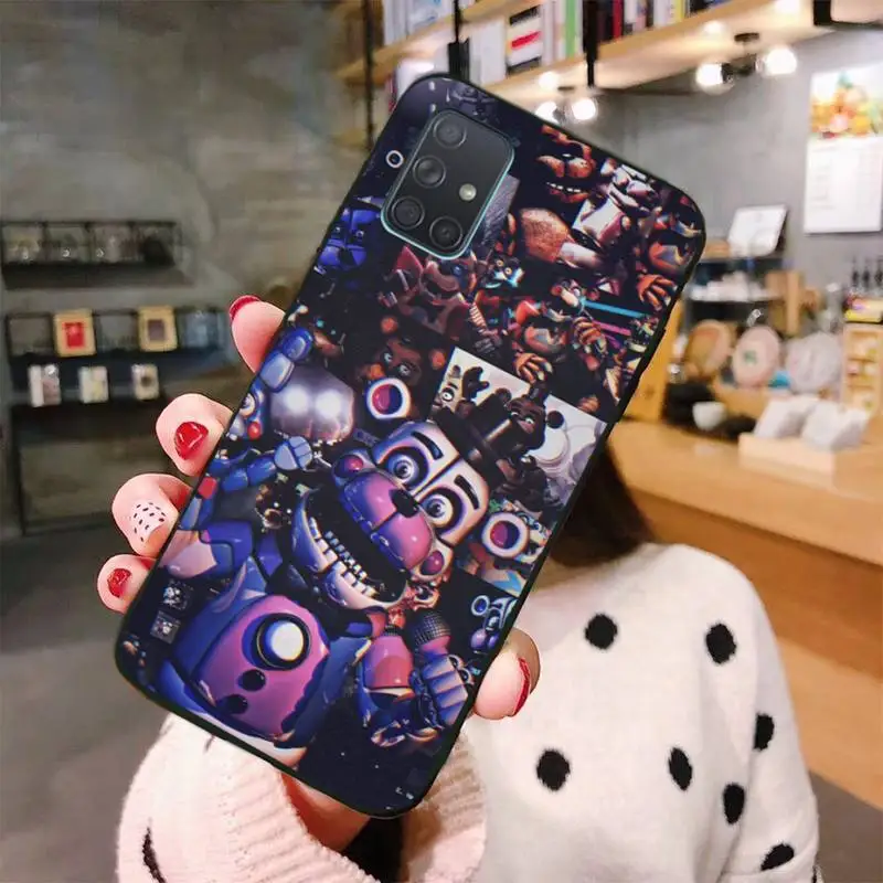Fnaf Animatronics чехол для телефона Samsung Galaxy A52 A21S A02S A12 A31 A81 A10 A30 A32 A50 A80 A71 A51 |