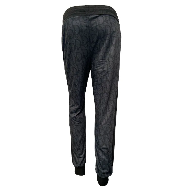 High Quality Spring Autumn New Men's Suits Letter Printed Zipper Hoodie+drawstring Sweatpants Fashion Male 2pcs Sets 2023