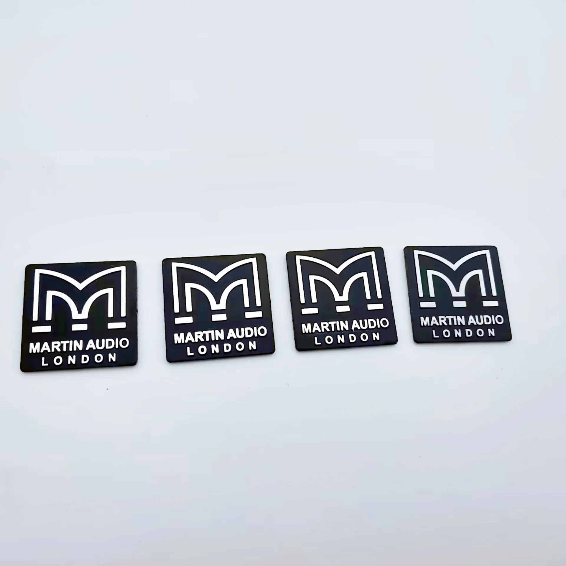 

4pcs 10pcs LONDON For Car Speaker Emblem Stereo Badge Sticker For KTV The Bar Cafe Speaker Aluminum Sticker Styling Accessories