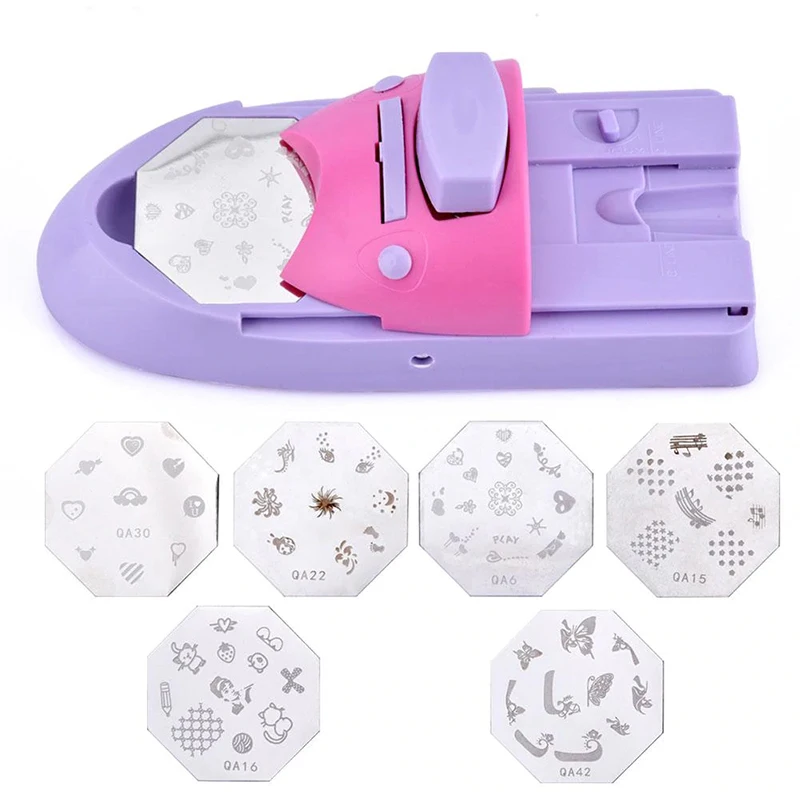 

Nail Tools Printing Manicure Machine Stamper DIY Tool Color Drawing Polishing Nail Printer Tool