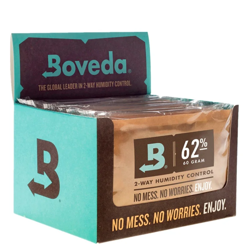 

Boveda Professional Cigar Moisturizing Bag Humidity Bag Humidity Pack Humidifier Cigar Humidifier Bag for Cigar Humidor 1box