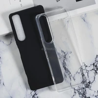 anti knock half wrapped silicon case for funda sony xperia 1 iv transparent phone case for sony xperia 1 iv 2022 back cover etui