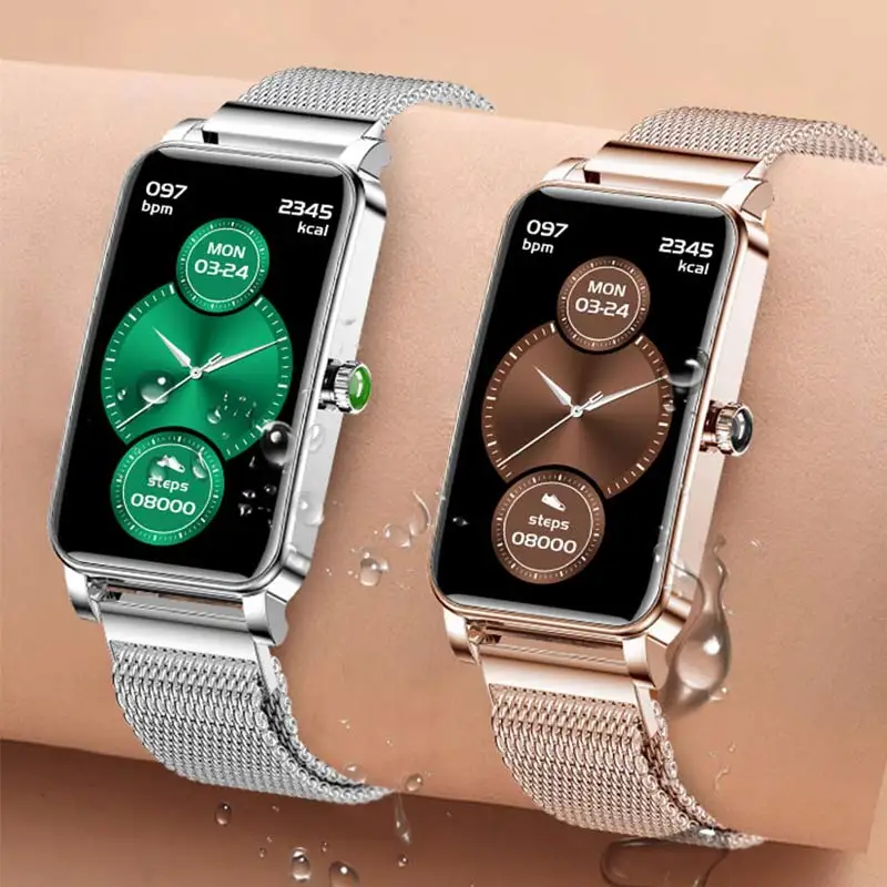 ZX19 Ladies Smart Watch Heart Rate Blood Pressure Blood Oxygen Girl Sports Fitness Wristband Multi-sports Mode Dial Download