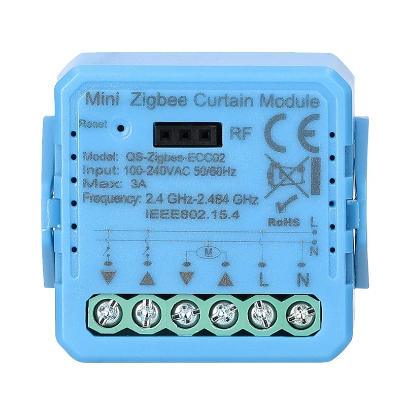 

Switch Curtain Module Dimmer Curtain Switch Smart Life App Remote Control Alexa Google Home Voice Control