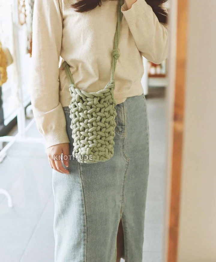 Крупный плетеный шнур 9 мм 50 ярдов из чистого хлопка для макраме плетения