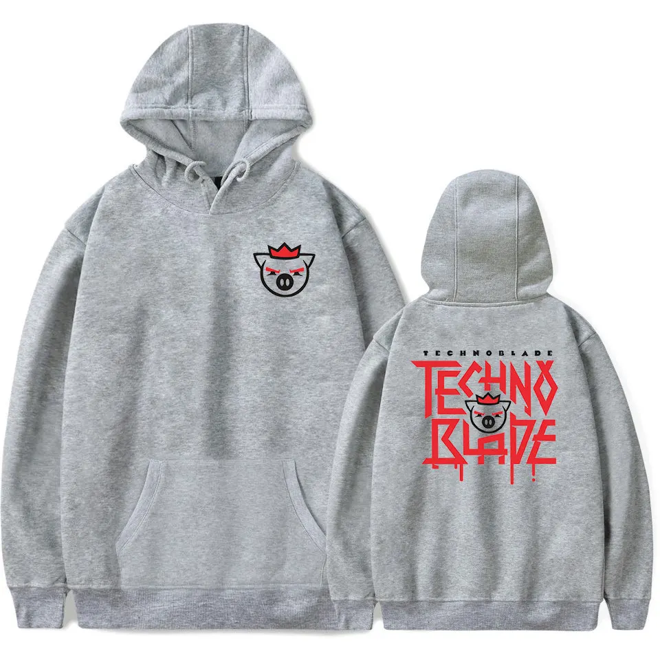 

Fashion 2022 Hot Technoblade Merch 2D Print Hooded Sweatshirt Women/Men Clothes Casual Hoodie Sweatshirt