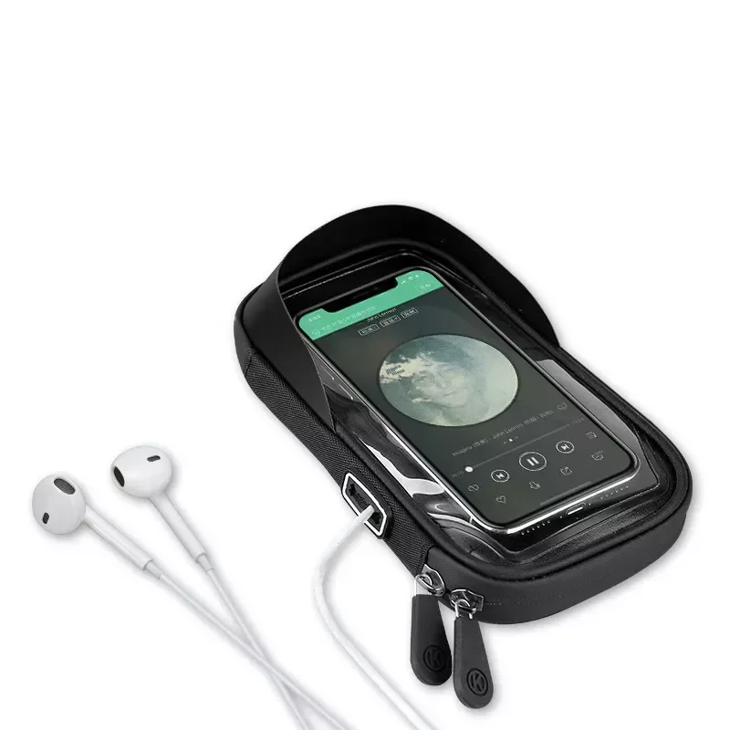 

inch Waterproof Holder Stand Motorcycle Handlebar Mount Bag Cases Bike Scooter Cell Bracket