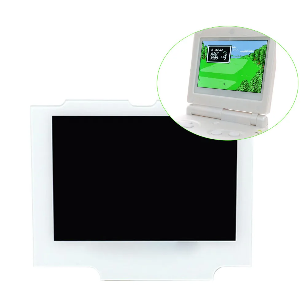 Фото Предварительно ламинированный IPS LCD-экран V5 для GBA SP, 3.0 дюйма, комплект для замены экрана, простая установка. №1