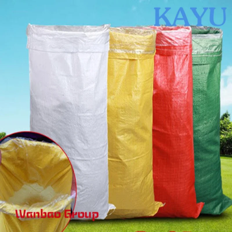 Support OEM 5kg 15kg 25kg 35kg PP Woven Bag Sand Feed cement rice Packaging bag