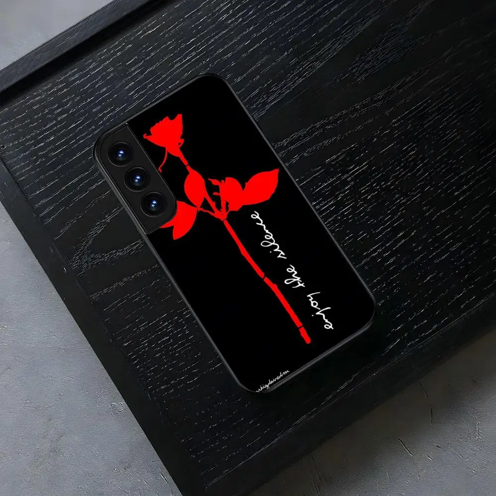 Электронный Рок Depeche крутой чехол для телефона Samsung S 24 23 22 21 20 Plus Ultra A M 34 тихий 54 53
