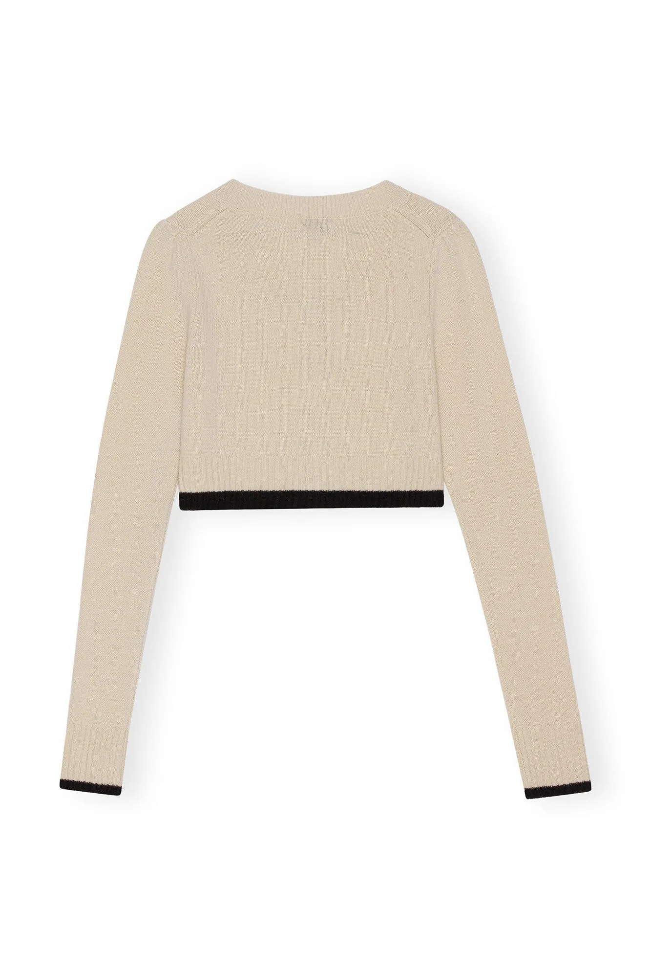 2023 spring and autumn new women's slim-fit long-sleeved knitted cardigan button short jacket women's suit jacket