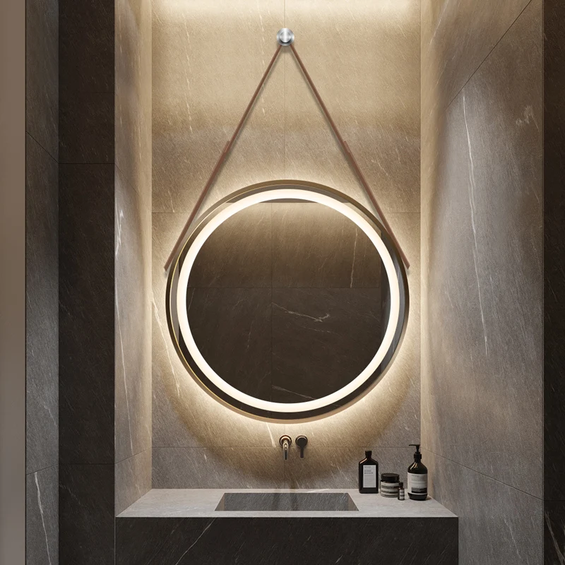 

Настенное зеркало в скандинавском стиле с креативным дизайном, бесплатная доставка, украшения для спальни, домашний декор