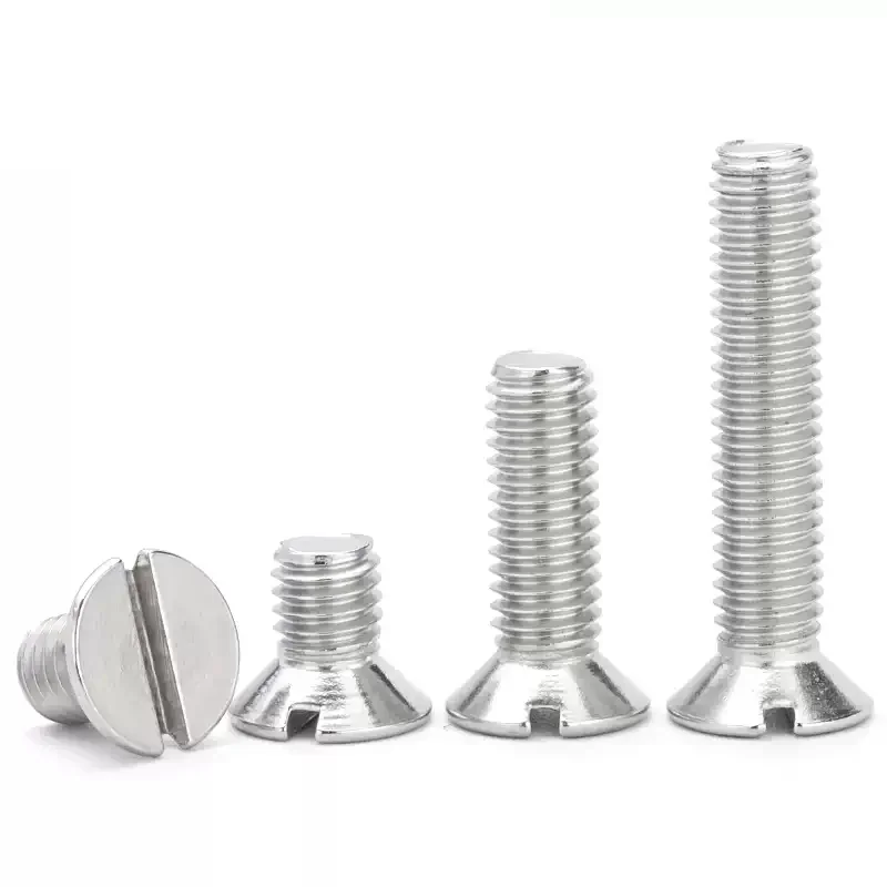 M1.6 M2 M2.5 M3 M4 M5 M6 M8 Винты с потайной головкой из нержавеющей стали 304 Болты резьбой и