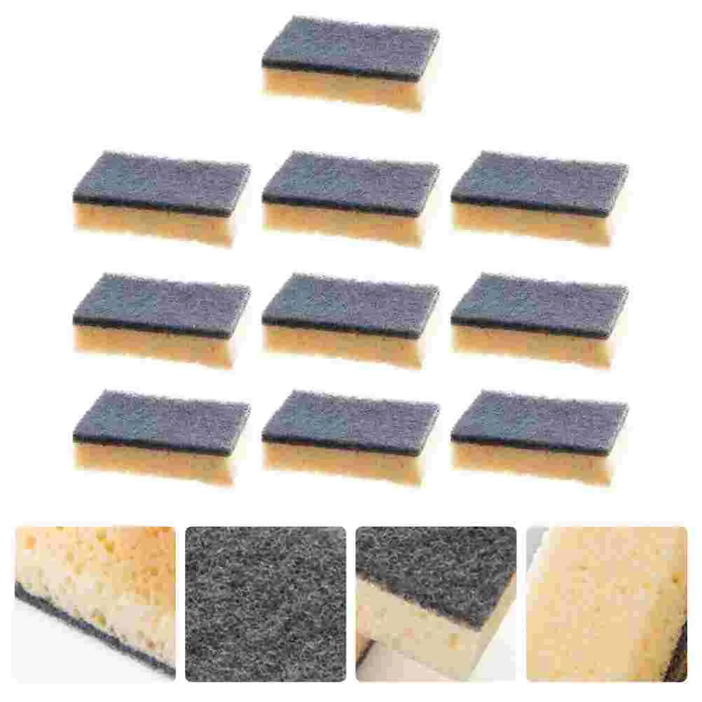 

Sponge Cleaning Dish Brush Pads Washing Scrub Pot Kitchen Tool Scouring Scrubbing Cleaner Wash Car Grit Bathroomabrasive