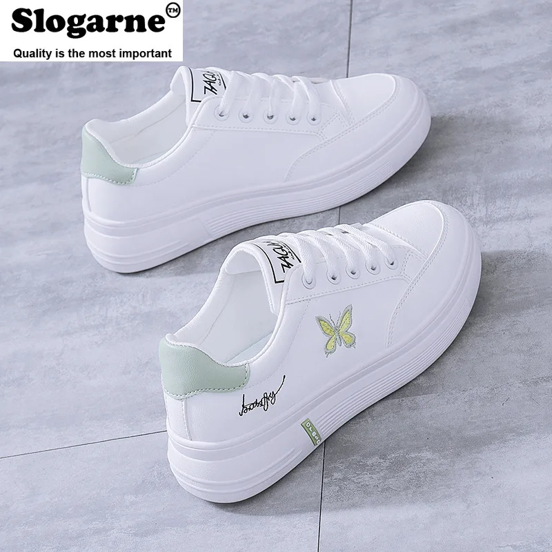 

Кроссовки женские кожаные сетчатые, дышащие спортивные туфли, плоская Вулканизированная подошва, повседневная обувь, лоферы, весна-осень