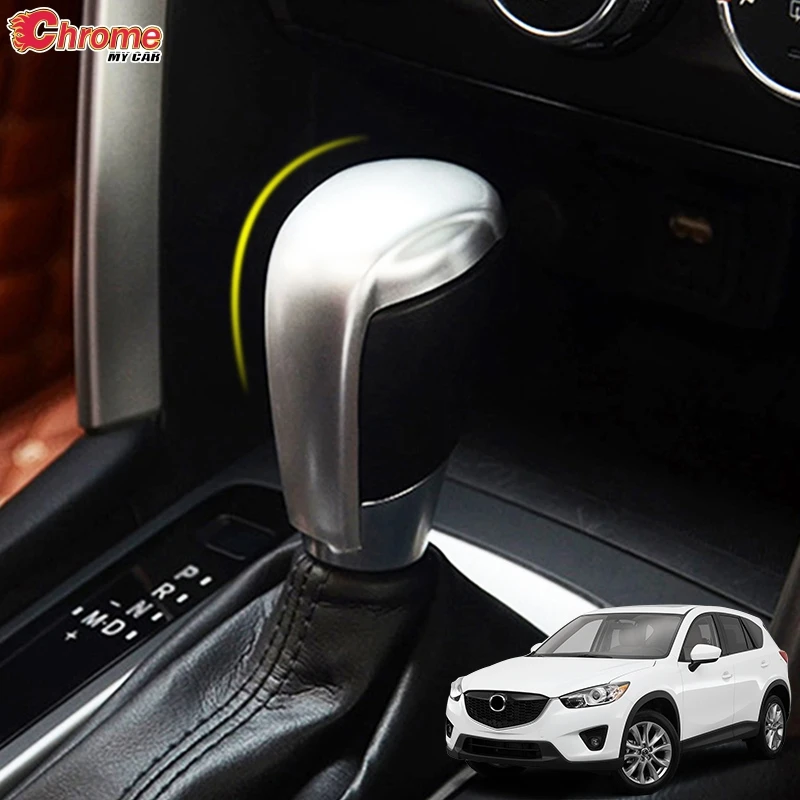 

Для Mazda CX-5 CX5 KE 2012 2013 2014 2015 2016 хромированная крышка переключения передач, накладка на ручку управления, крышка, украшение, Стайлинг автомобиля