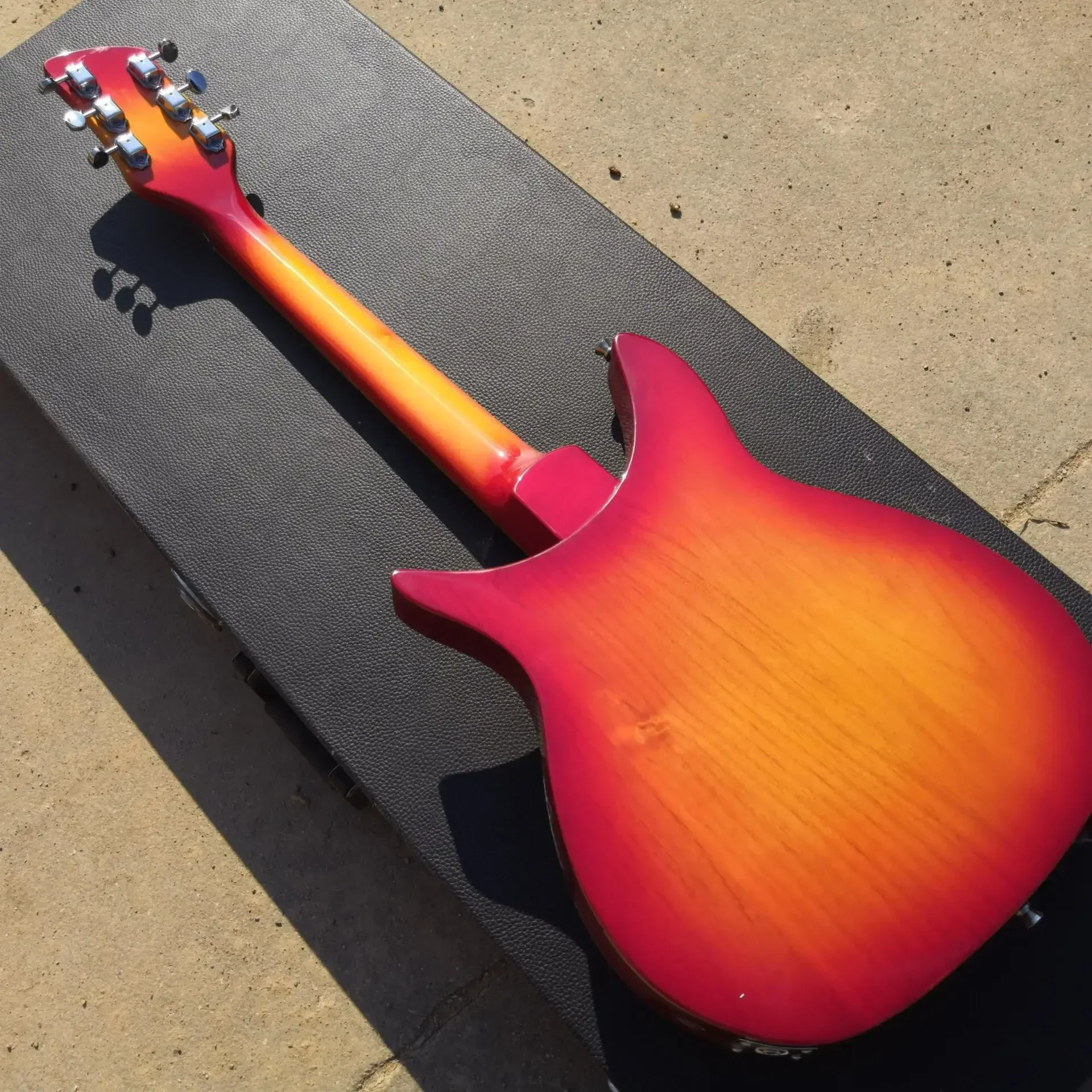Новинка Fogerty 325 Fire Glo Cherry Sunburst полуполые технические отверстия Короткие весы