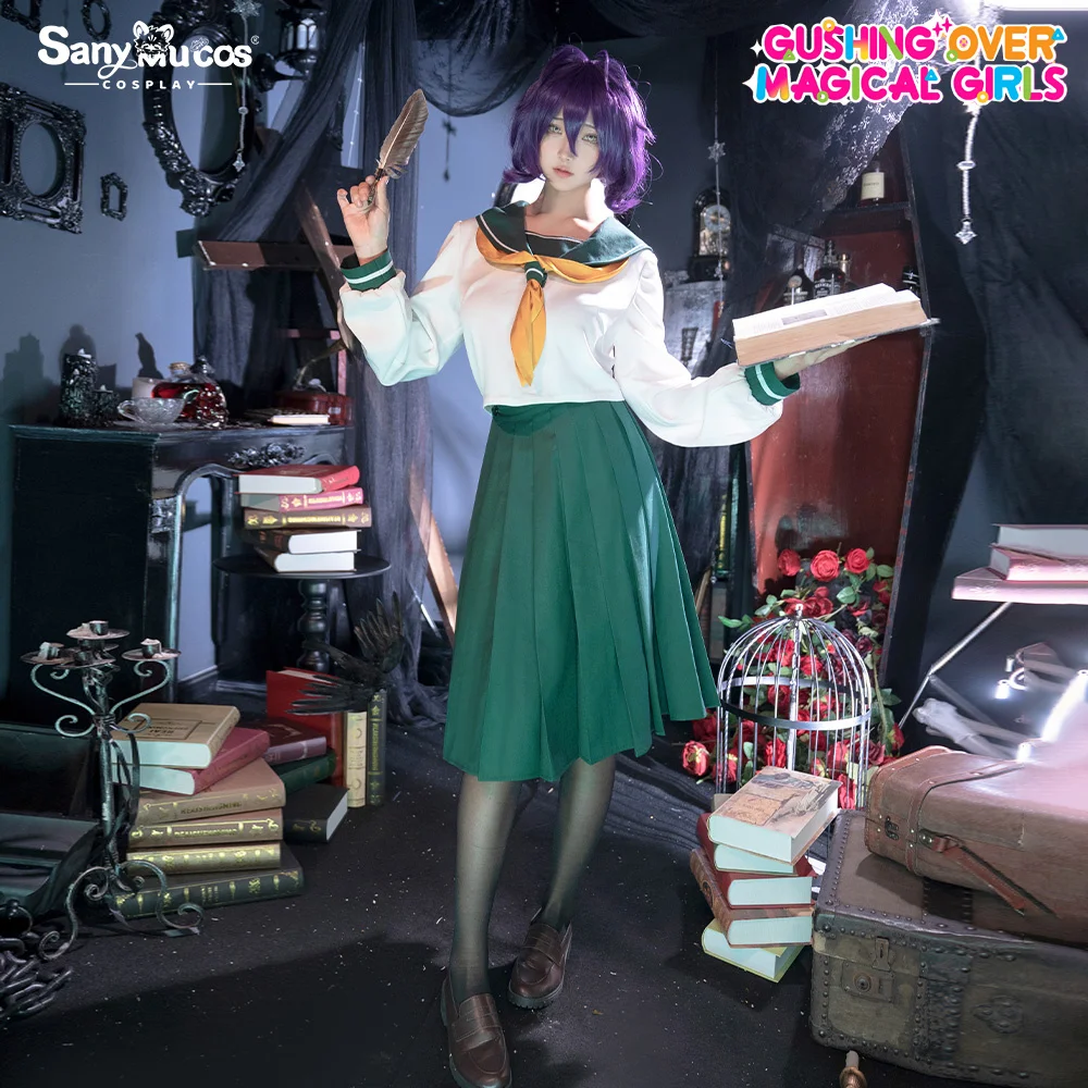 Премиум-издание SanyMuCos Hiiragi Utena Gushing over Magical Girls Anime JK Dress Cospaly Outfit Comic-con День рождения и