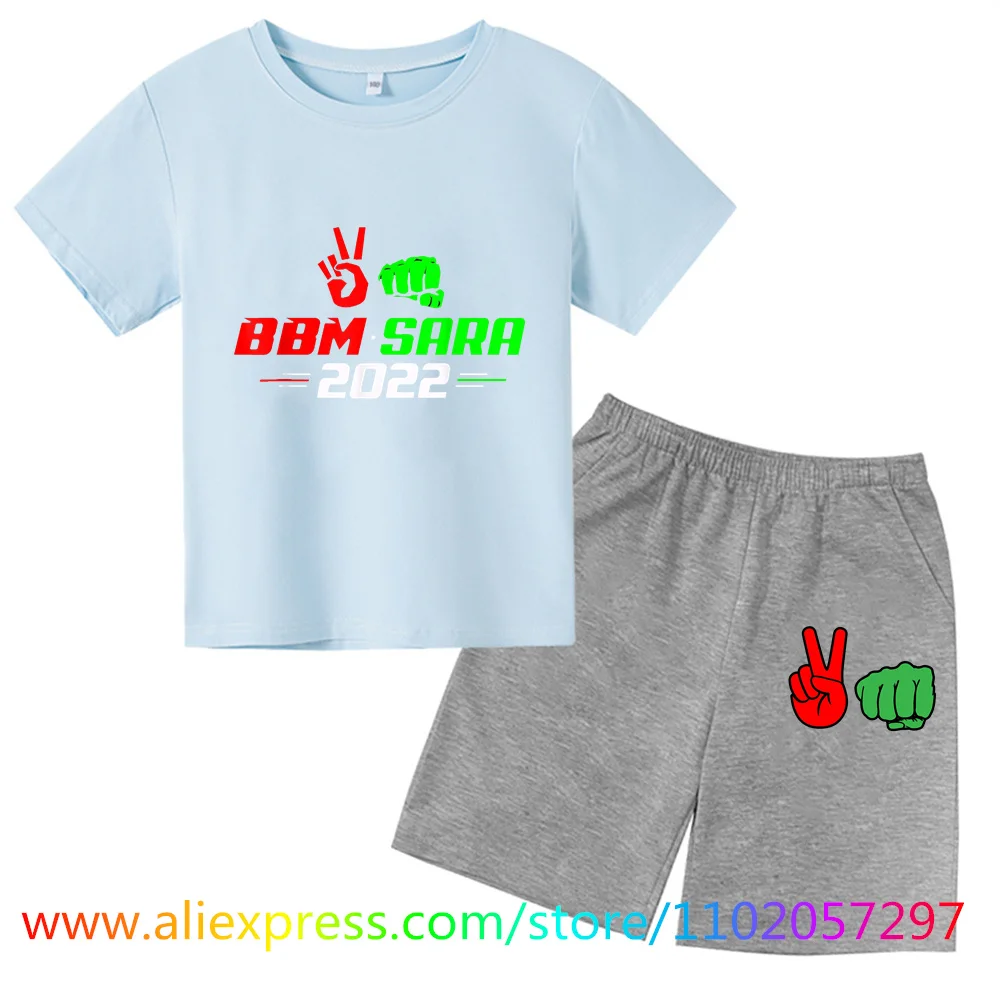 

Детская летняя футболка с коротким рукавом и принтом Сары