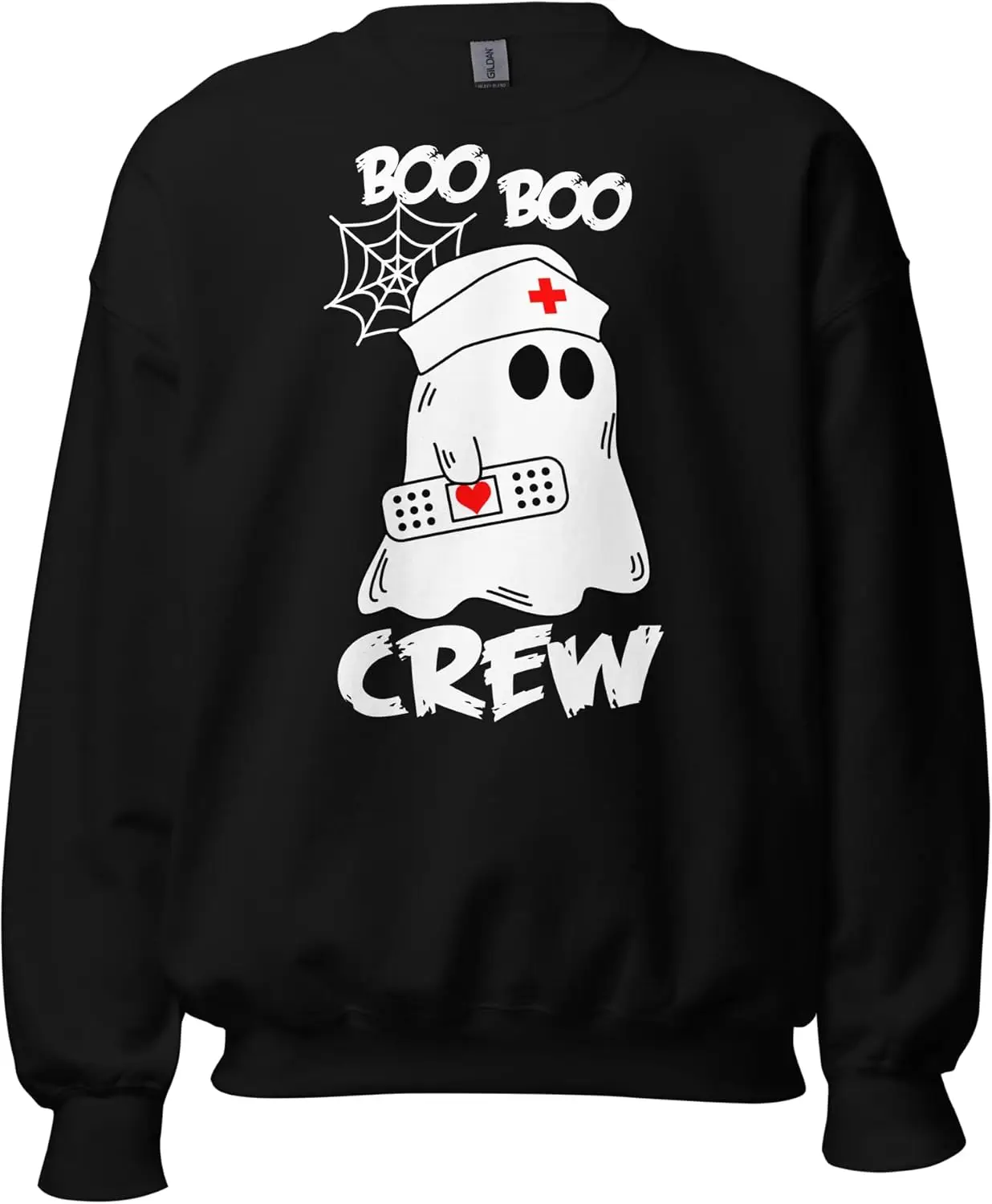 Свитшот Boo с круглым вырезом унисекс для медсестер врачей и работников
