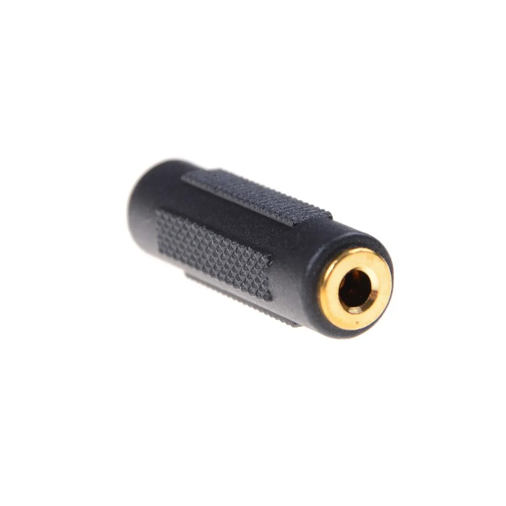 

HOT Gold Plated 3.5 mm Female to 3.5mm Female Jack Stereo Coupler Adapter