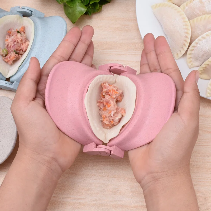 

1PCS PP Easy To Use Dumpling Maker Labor-saving for Home Creative Eco-friendly Dumpling Mold for Kitchen Utensils Accessories