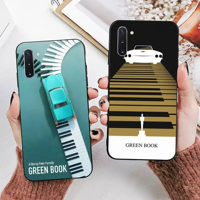 

Green Book Phone Case for Samsung Note 5 7 8 9 10 20 pro plus lite ultra A21 12 72