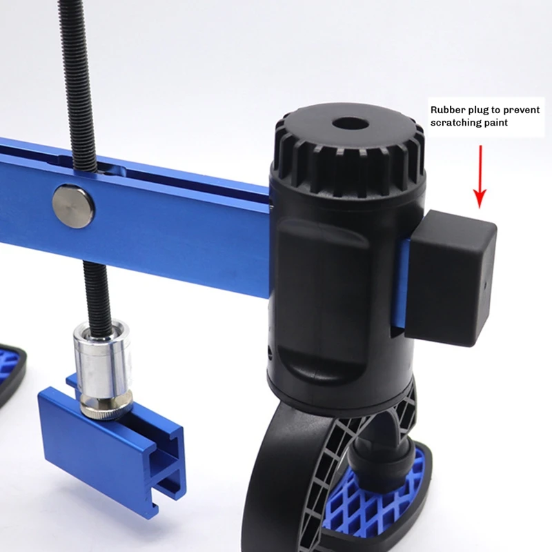 Съемник для ремонта вмятин автомобиля вращение на 360 ° нескользящий корпус