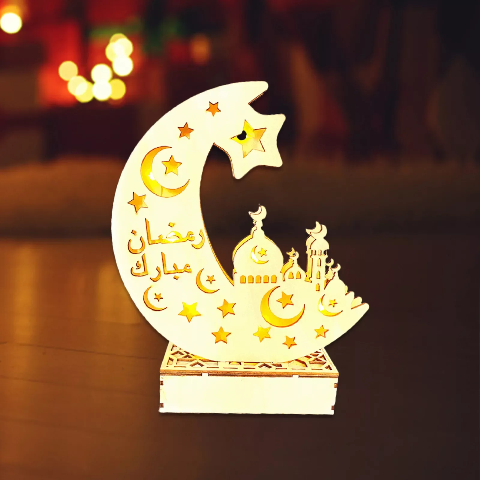 

String Lights Eid Mubaraks Lights Decoration Moon Star Lights For Ramadan Mubaraks Home Lamp Decorations Ramadan Kareem Gifts