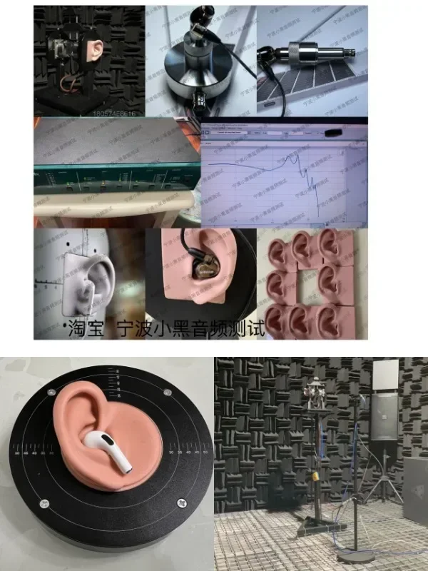 Тестер кривой наушников с имитацией уха IEC711 318-4 Искусственный ухо Частотный
