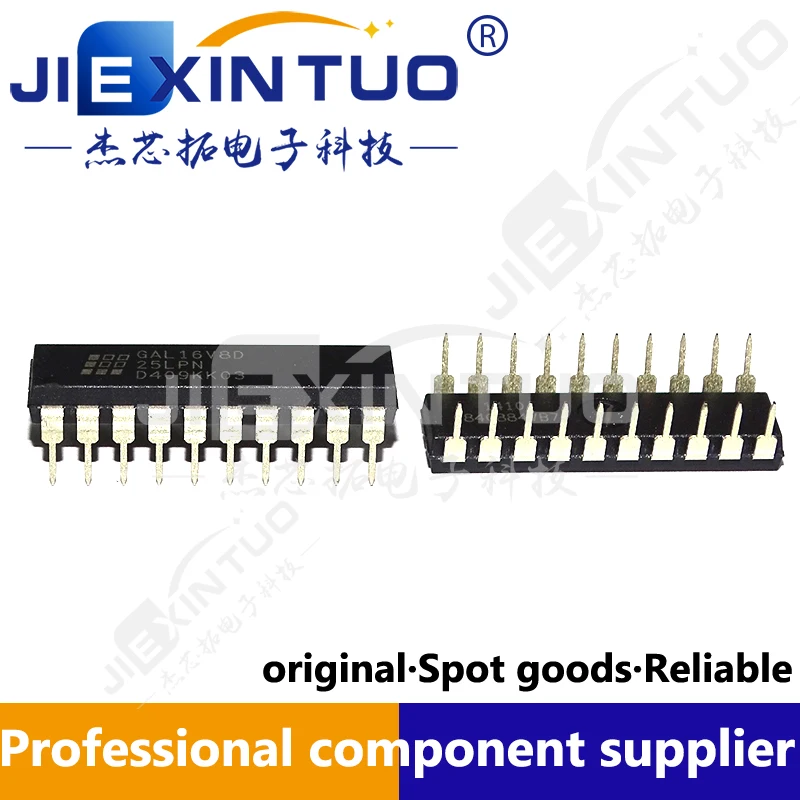 

GAL16V8D-25LPN SPLD-простое программируемое логическое устройство, 16 входов, 8 выходов, 5 В, малая мощность, 25 нс, 41,6 МГц