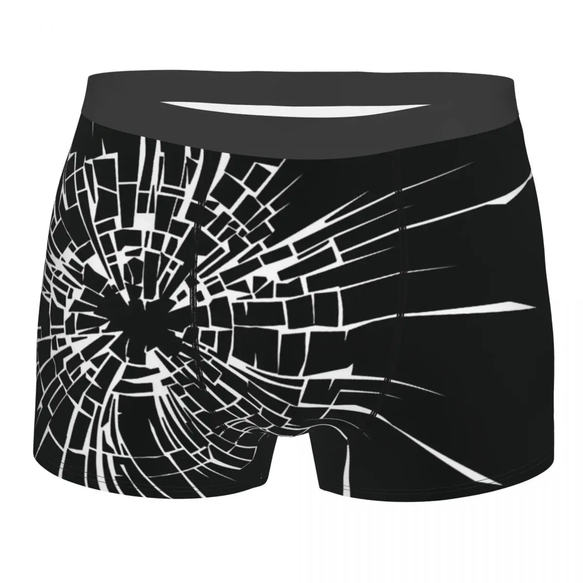 

Shattered Cracks Underpants Cotton Panties Male Underwear Ventilate Shorts Boxer Briefs