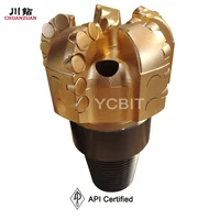 7 12 inch190 mm pdc drill bits pdc oil well for sale5 blades matrix body oil drilling