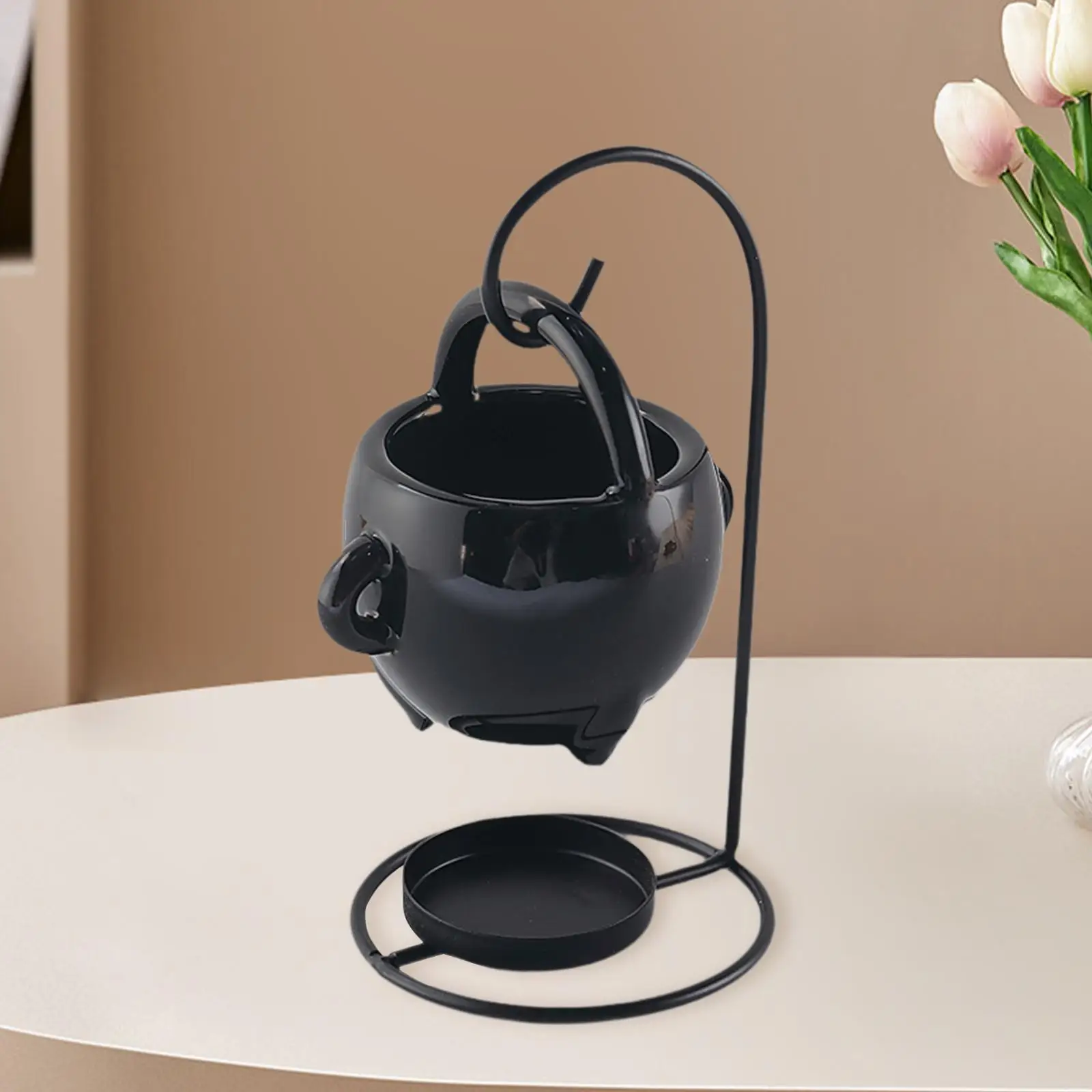 Подвесной горшок горелка для эфирного масла универсальный черный подогреватель
