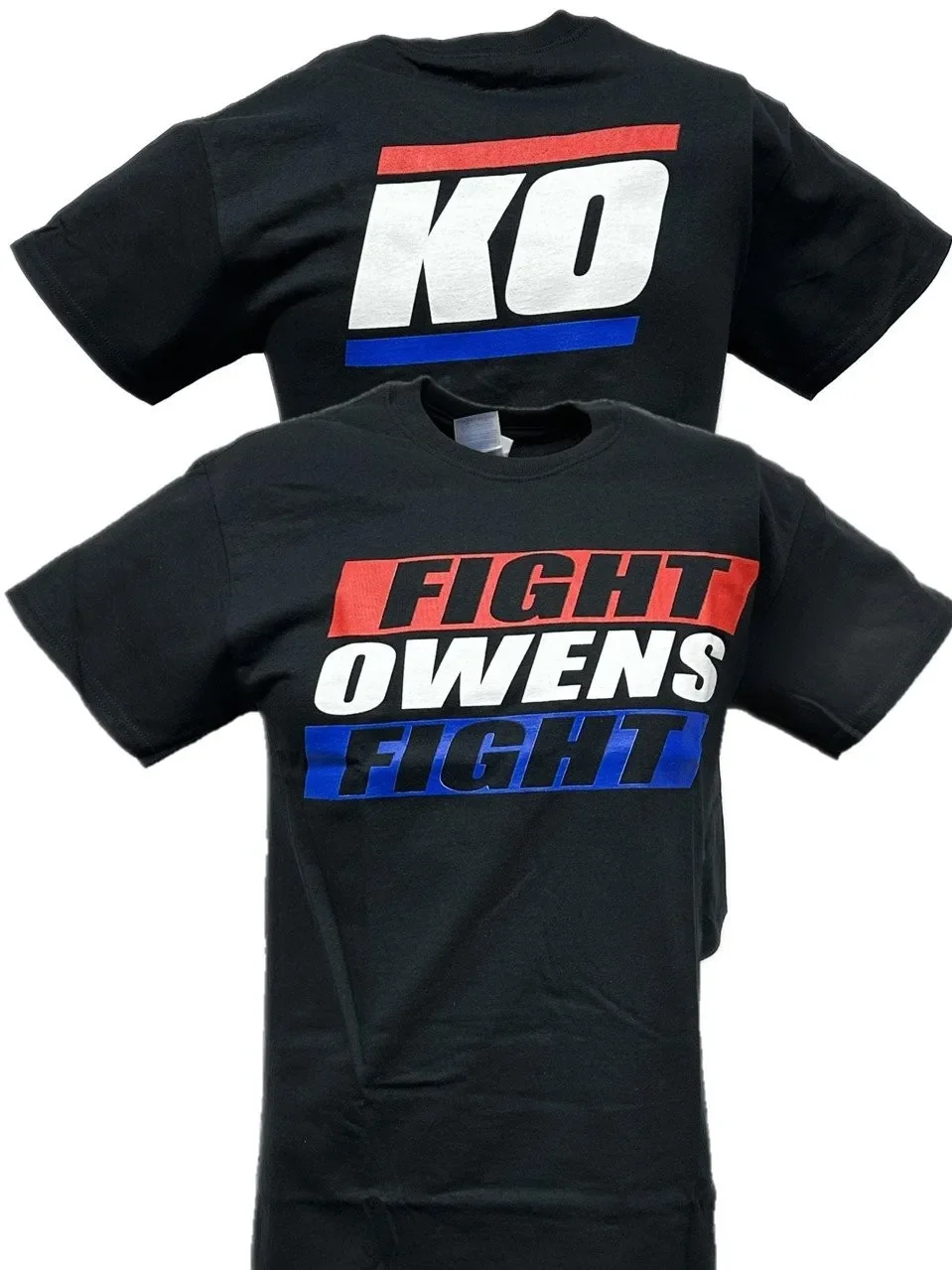 Фото KO Red White Blue Fight Kevin Owens Fight USA Мужская футболка №1
