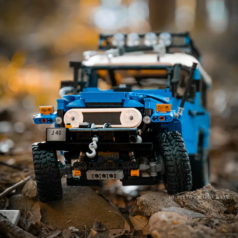 

Assembling Building Block FJ40 Remote Control Off-road Vehicle Classic Set Adult Display Model Children Puzzle Gift Souvenir