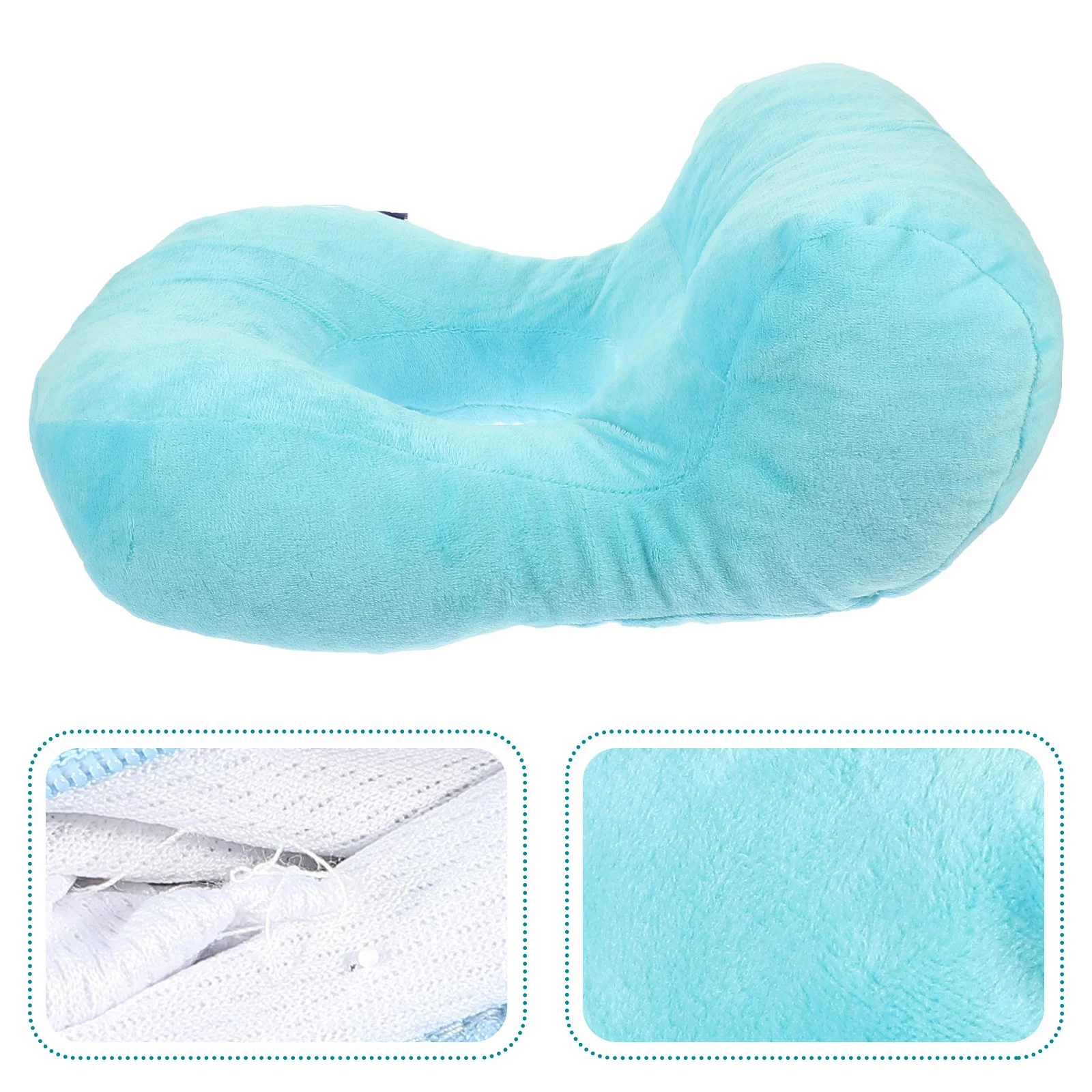 

Office Tummy Pillow Sleeping Portable Desk Travel Pillows Neck School Nap Face Cushion Supple Desktop Stuffed For at Cushions