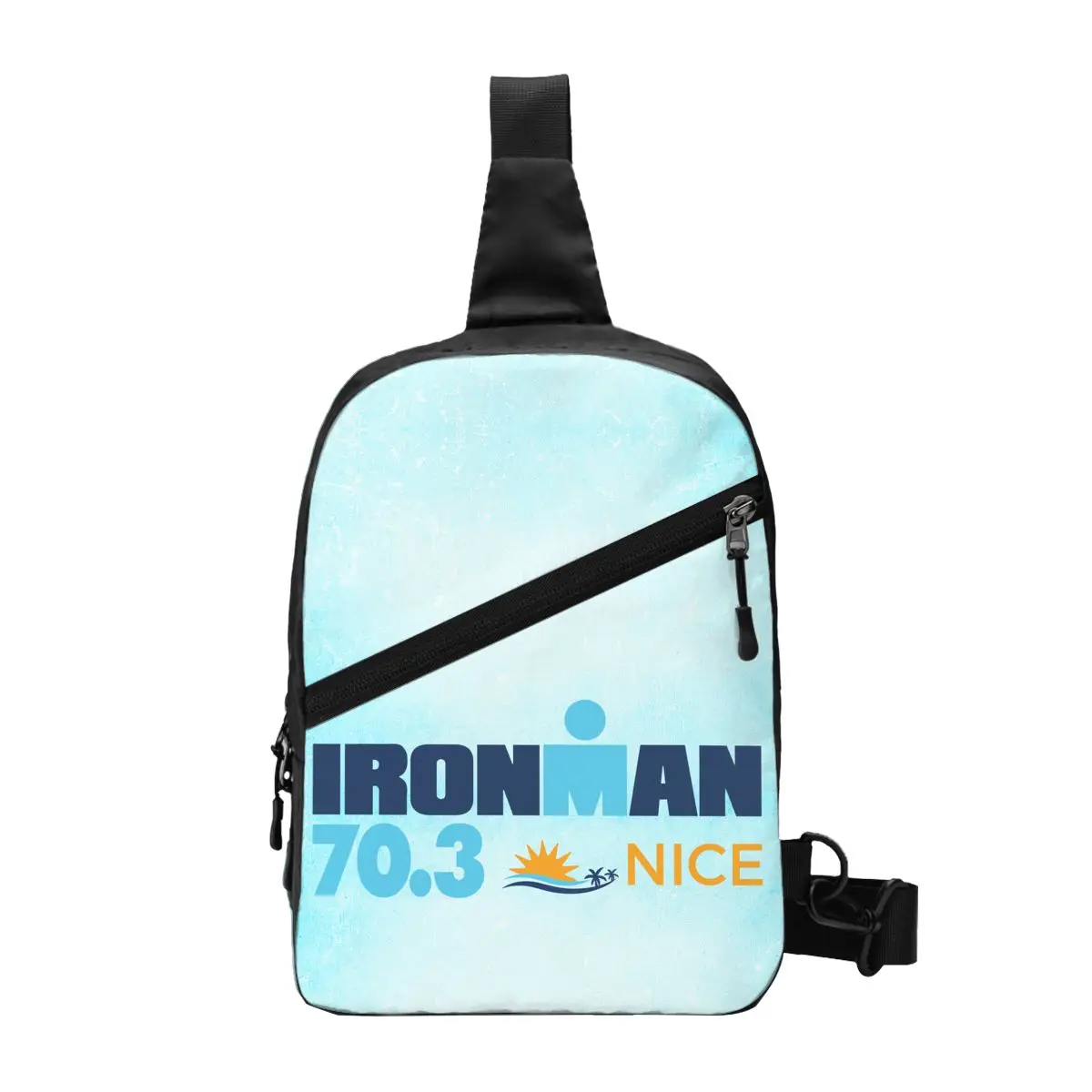 

Мужской рюкзак-слинг для триатлона, Повседневная нагрудная сумка через плечо для кемпинга и езды на велосипеде