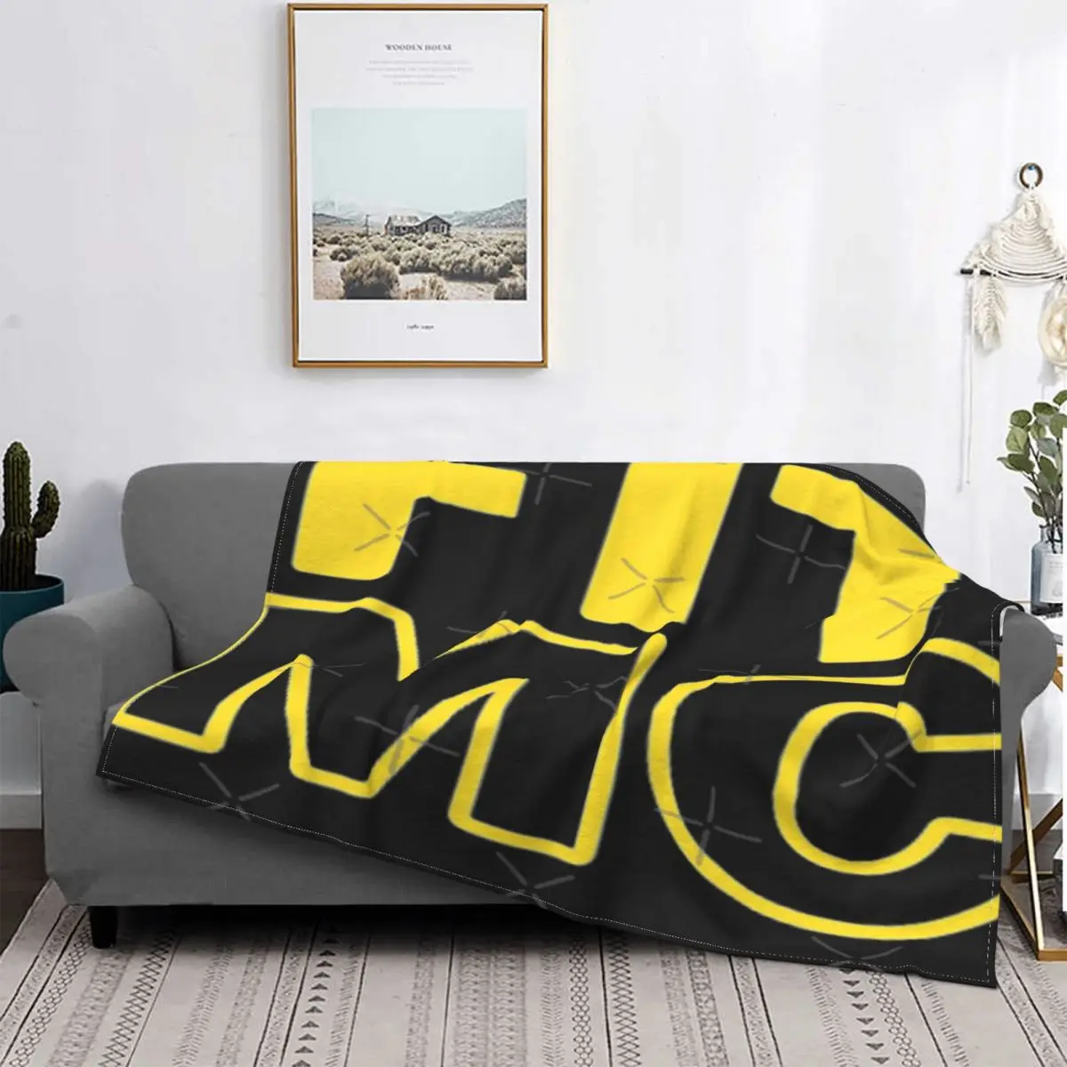 

Fitmc-Manta con capucha para cama, edredón a cuadros, toalla de playa, 9 unidades