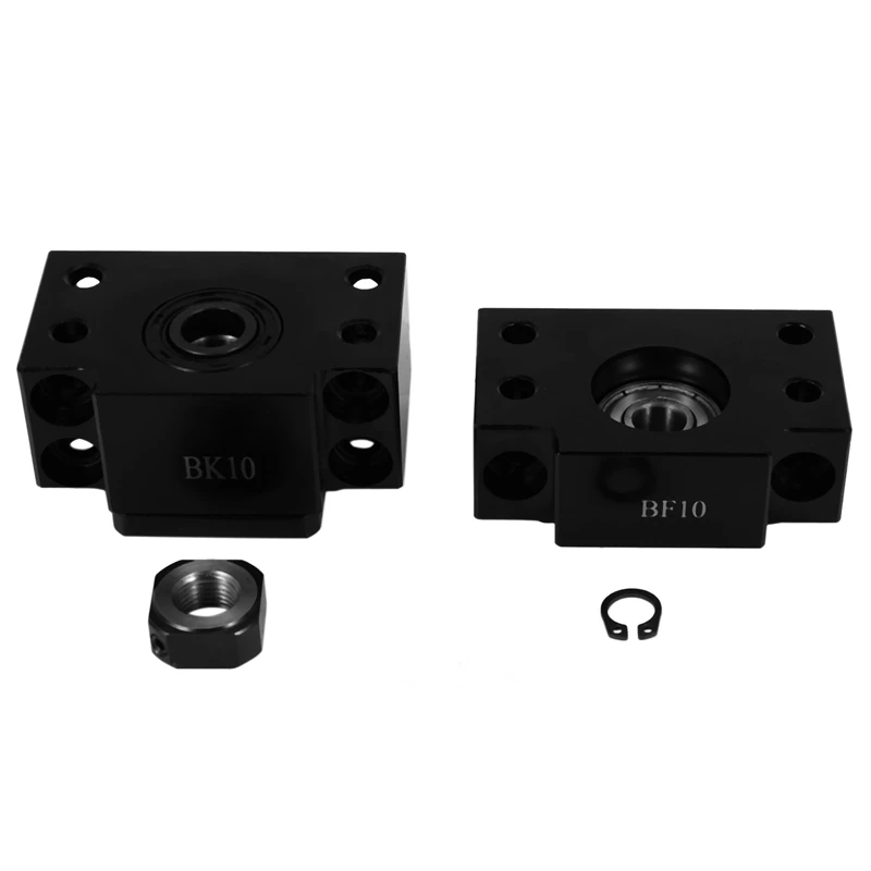

Ball Screw Support Set Includes 1X Bk10 And 1X Bf10 For Sfu1204 Ball Screw End Support Cnc Parts Bk / Bf10