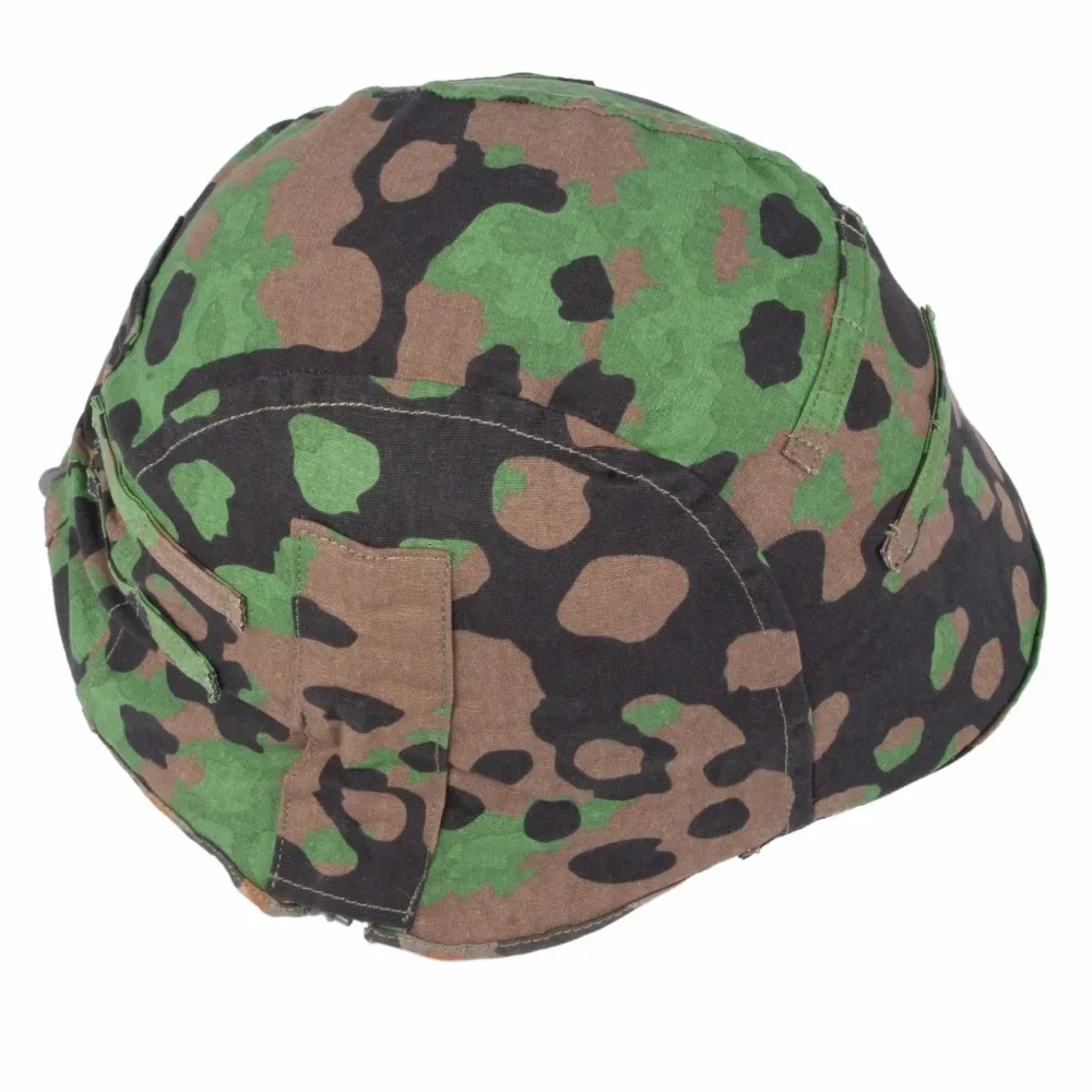 WW2 WWII НЕМЕЦКАЯ АРМИЯ САМОЛЕТОВЫЙ КАМУФЛЯТОР M35 РЕВЕРСИВЫЙ ШЛЕМ КРЫШКА