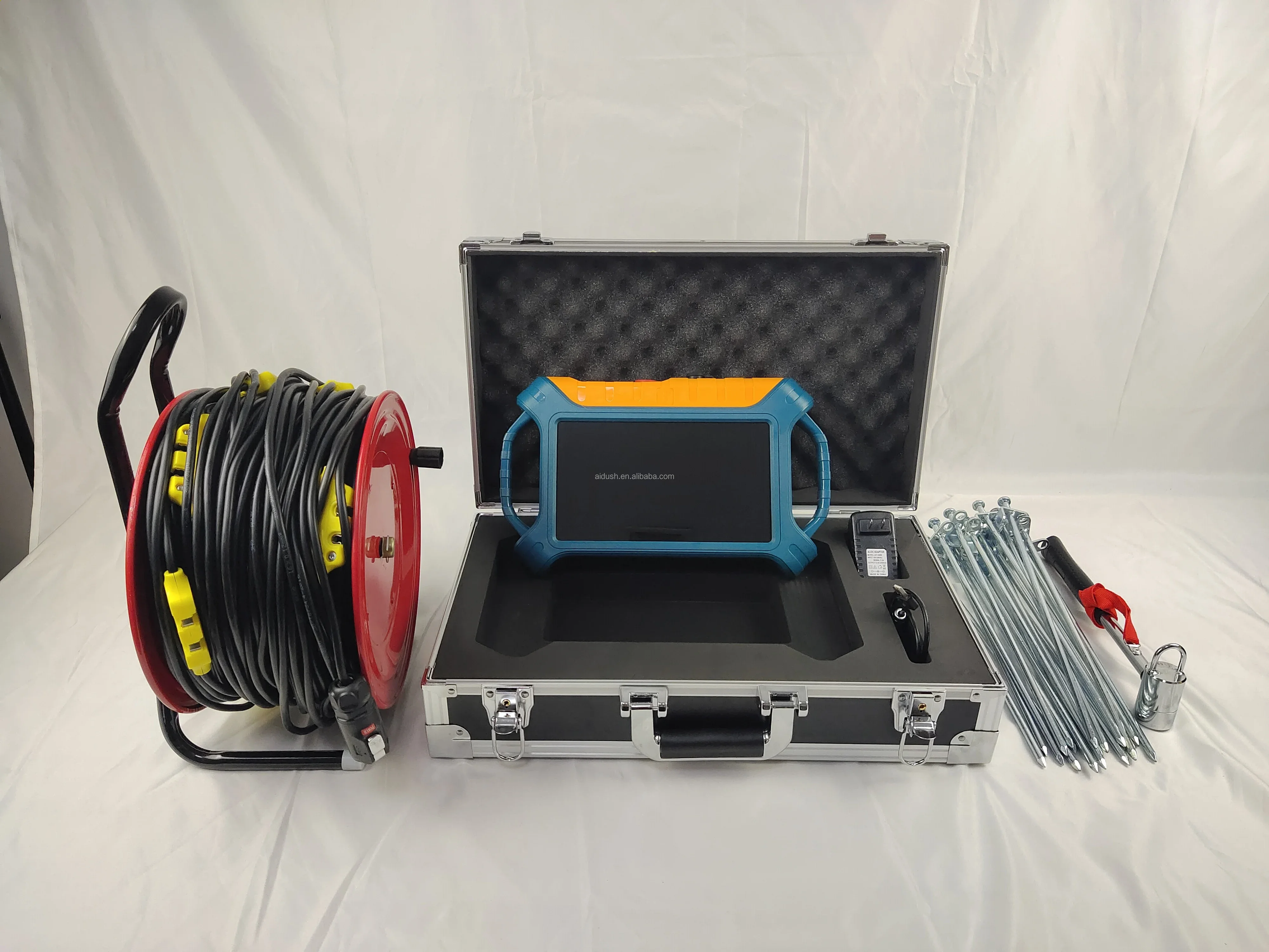 ADMT-500SX-16D 16-канальный 3D-детектор подземных вод с сенсорным экраном, глубина обнаружения 100-500 м  Детектор воды AIDU (art.: 3920dca3167ee) - 3920dca3167ee