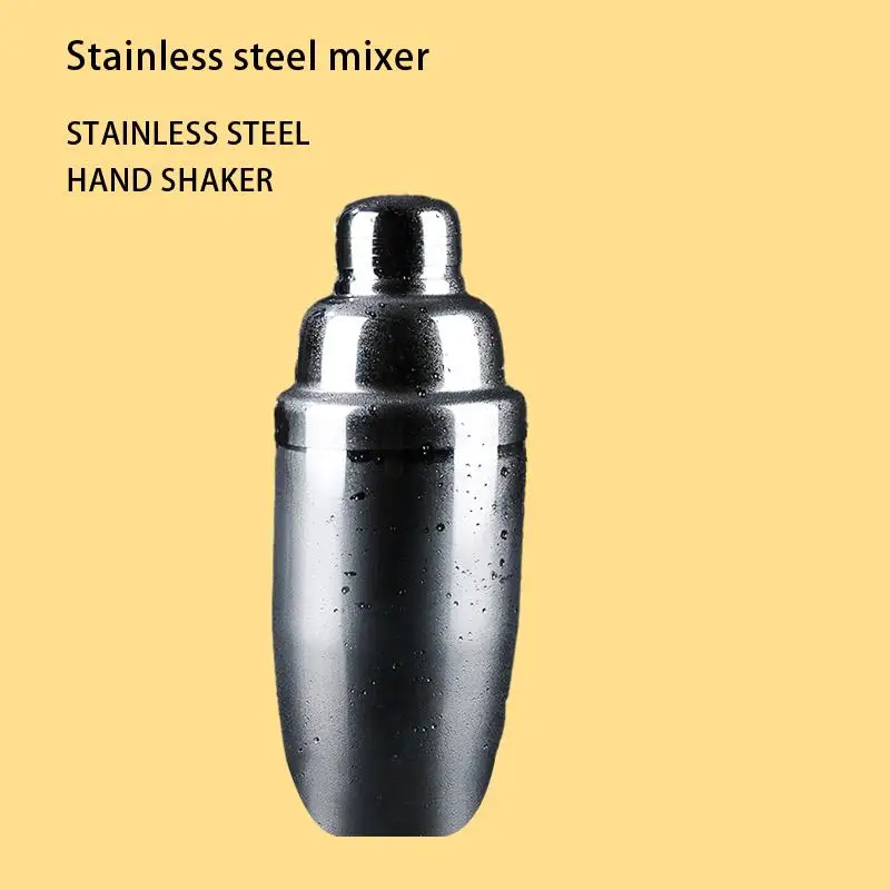 

European Style Stainless Steel Cocktail Shaker Set for Bar and KTV Enthusiasts - Elevate Your Mixology Game