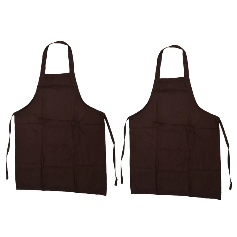 

2x Coffee Mens Womens Bbq Cooking Butcher Kitchen Novelty Chef Apron