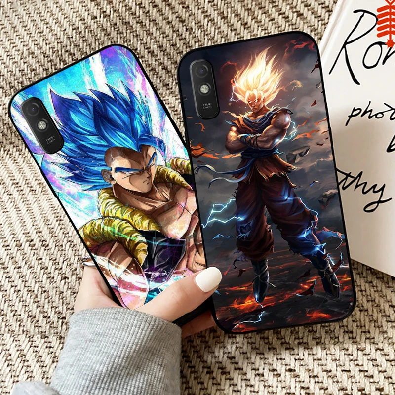 

Dragon Ball Super Goku Anime Phone Case For Xiaomi Redmi 9A Case For Redmi 9AT Silicone Cover Carcasa Back Funda Coque