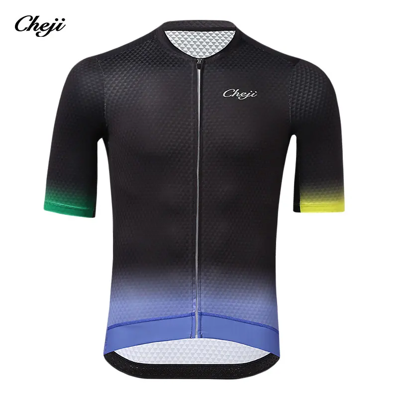 

CHEJI Men's Cycling Jersey Short Sleeve Pro team