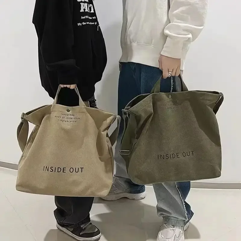 

For Handbag Bag Bags Casual Men Quality Large Hand Bag Big Tote Lady's Canvas Crossbody Couple Women Capacity Women Shoulder