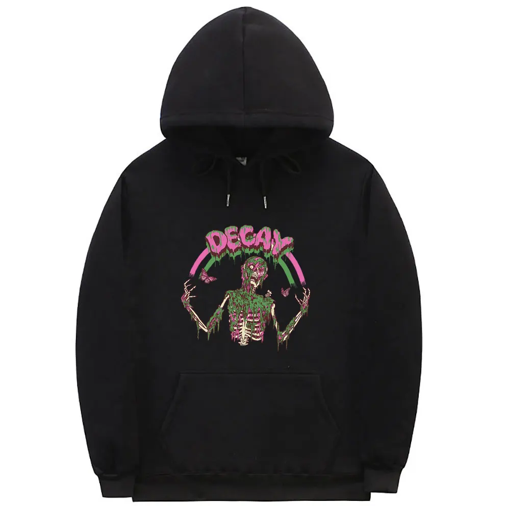 

Decay Skull Skeleton Funny Brand Men Women Hoodie Unisex Art Aesthetic Hooded Sweatshirt Men's Fashion Casual Oversized Hoodies