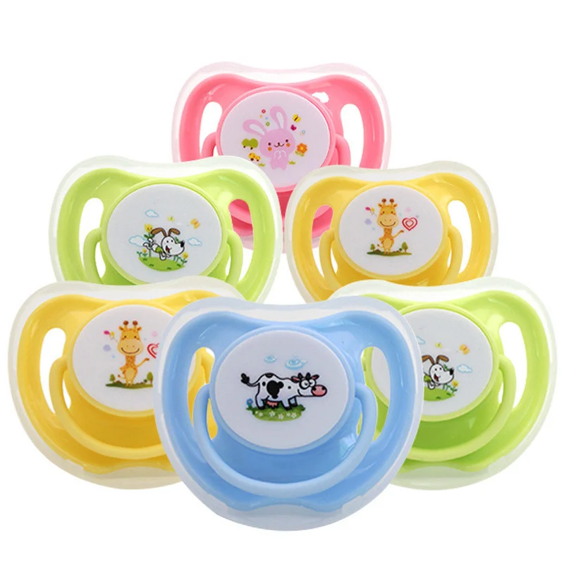 

Cartoon Kawaii Baby Pacifier Soother Teethers Safety Food Grade Silicone Pacifiers Infant Snoothing Nipple Infant Accessories