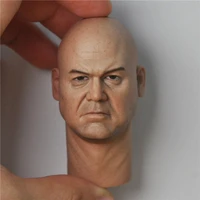 paintedunpainted 16 scale model dare devil boss the kingpin head sculpt for 12 inch action figure male body collection toy